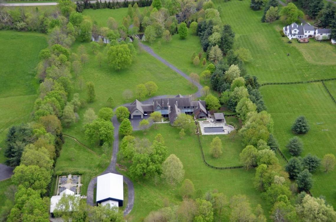 Aerial photo of 1665 Delong Road