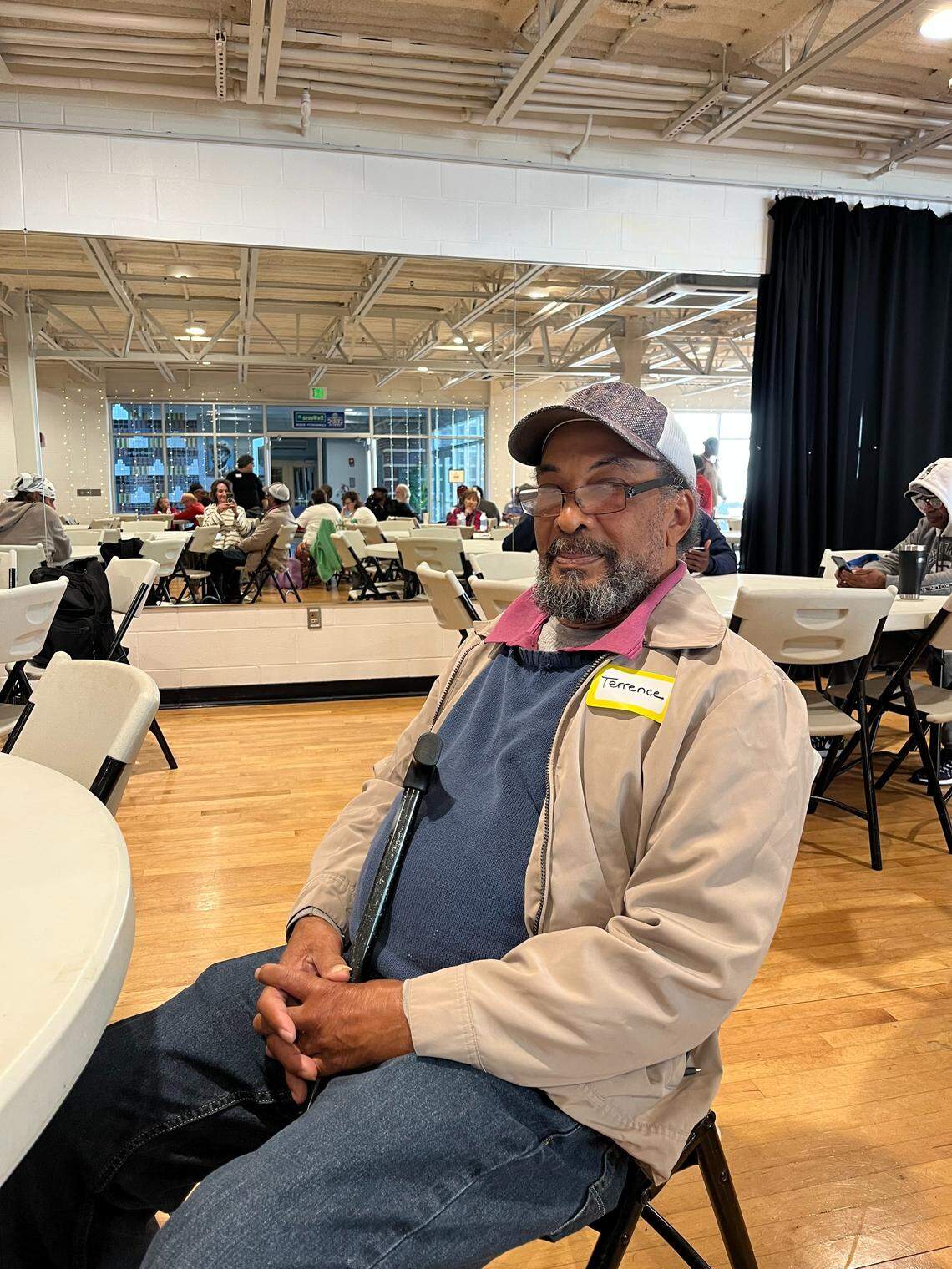 Terrence Tompkins is part of the Street Voice Council with the Catholic Action Center.