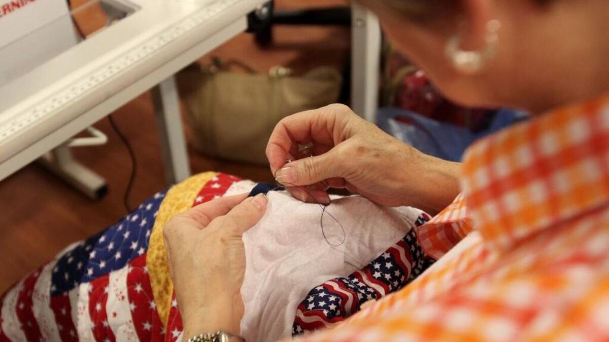 Military service members will be presented with Quilts of Valor at a Veterans Day event at the Fayette County Extension office on Saturday.