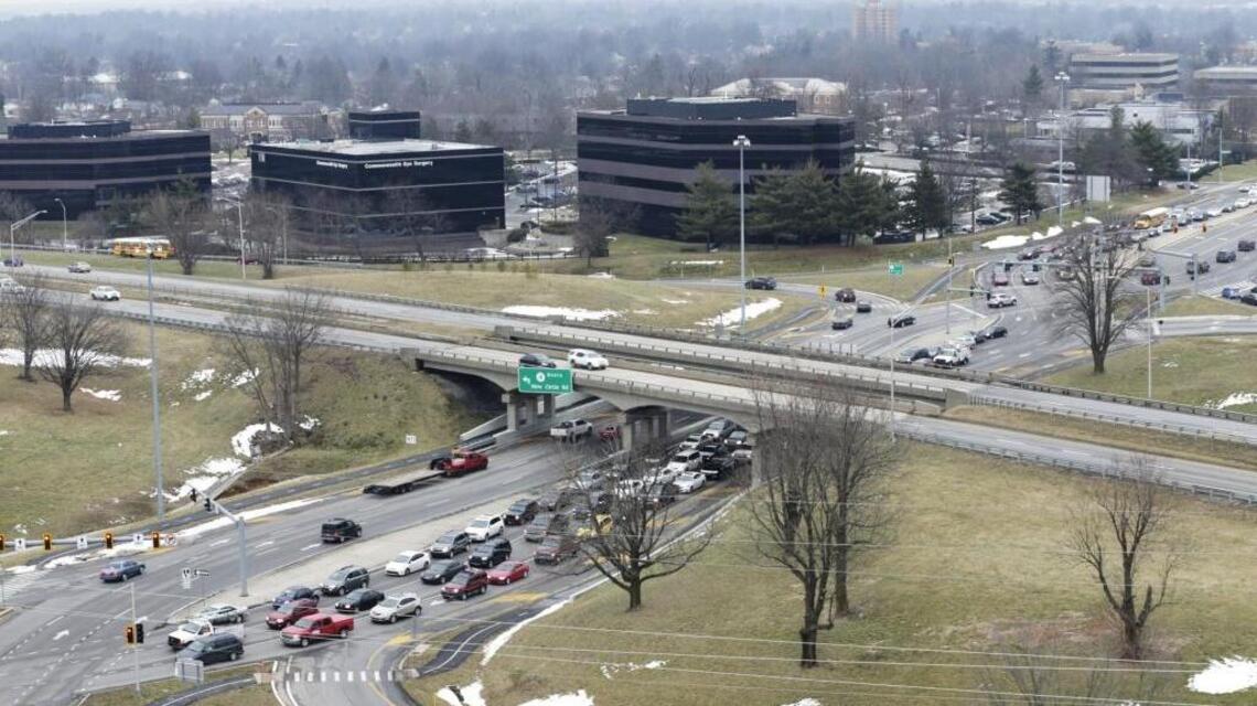 New double-diamond intersection at key New Circle Road exit will open in Lexington Monday