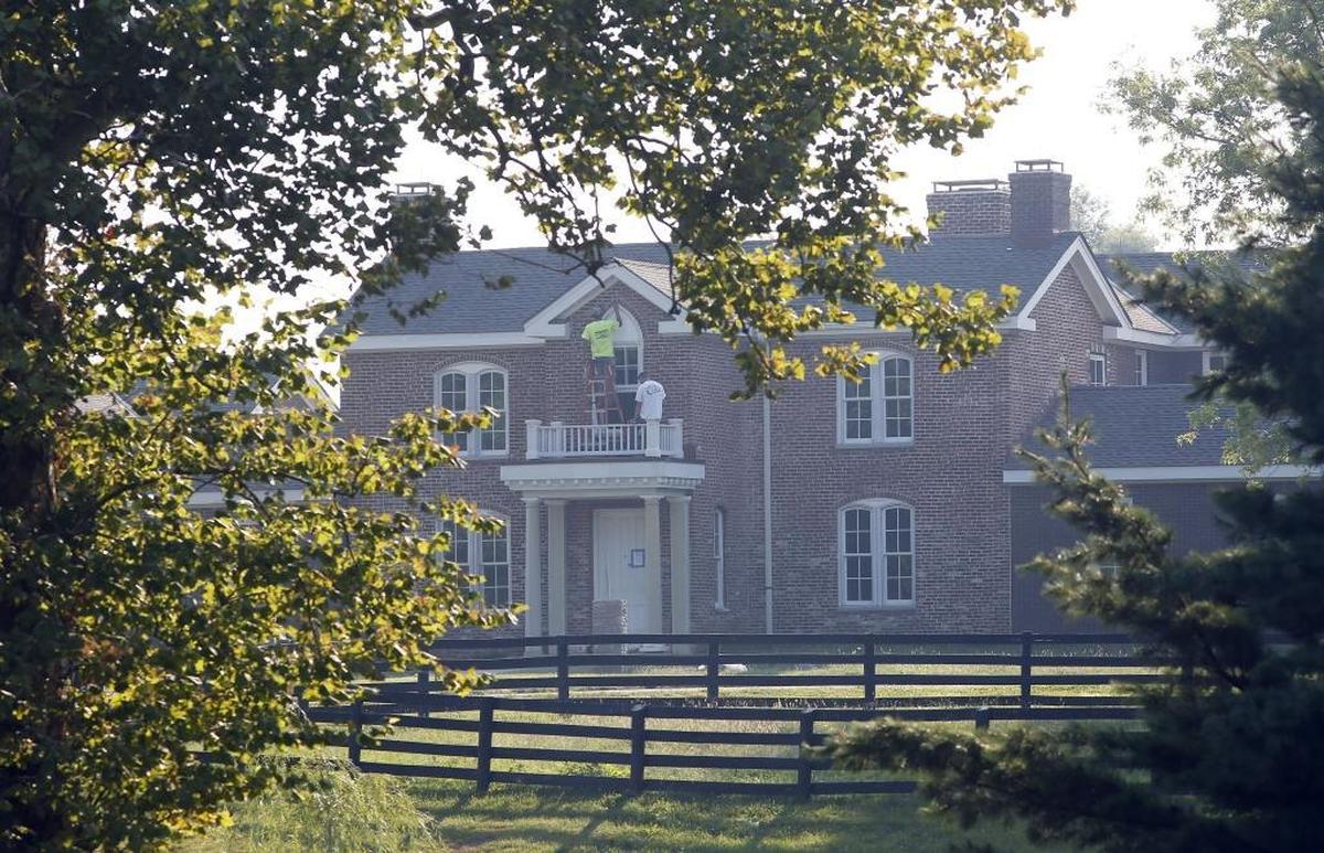 The house at Cobra Farm, 3030 Newtown Pike in Lexington, Ky., Wednesday, July 19 2017.