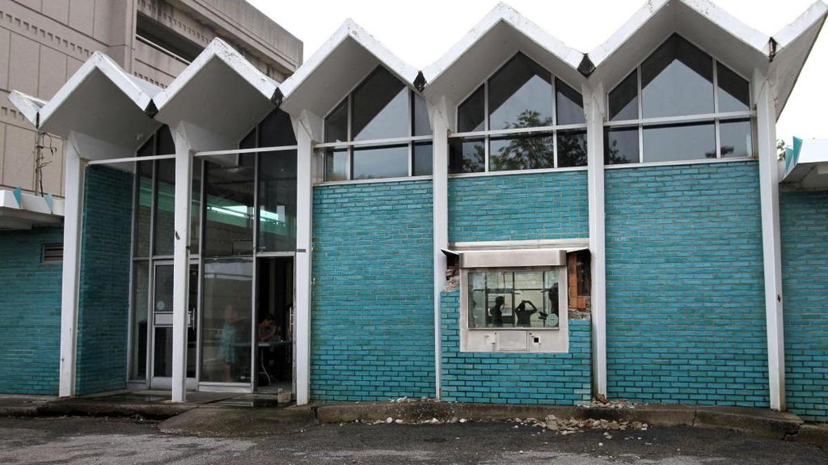 The public was able to tour the former Peoples Bank in Lexington on Saturday, July 18, 2015, for the first time since its closure. The building could be moved if enough money is raised to cover the costs.