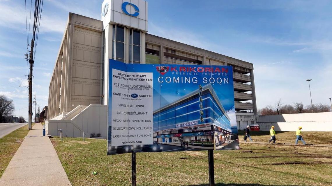 Developers of a proposed Krikorian movie theater complex have asked for a land disturbance permit, which would allow the group to start preparing the site at South Broadway and West High Street for construction. The proposed theater was originally announced in 2014.