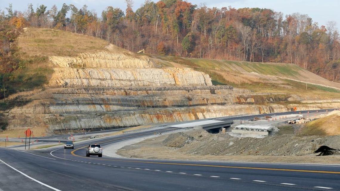 A section of Kentucky's Mountain Parkway, as seen in November of 2016.