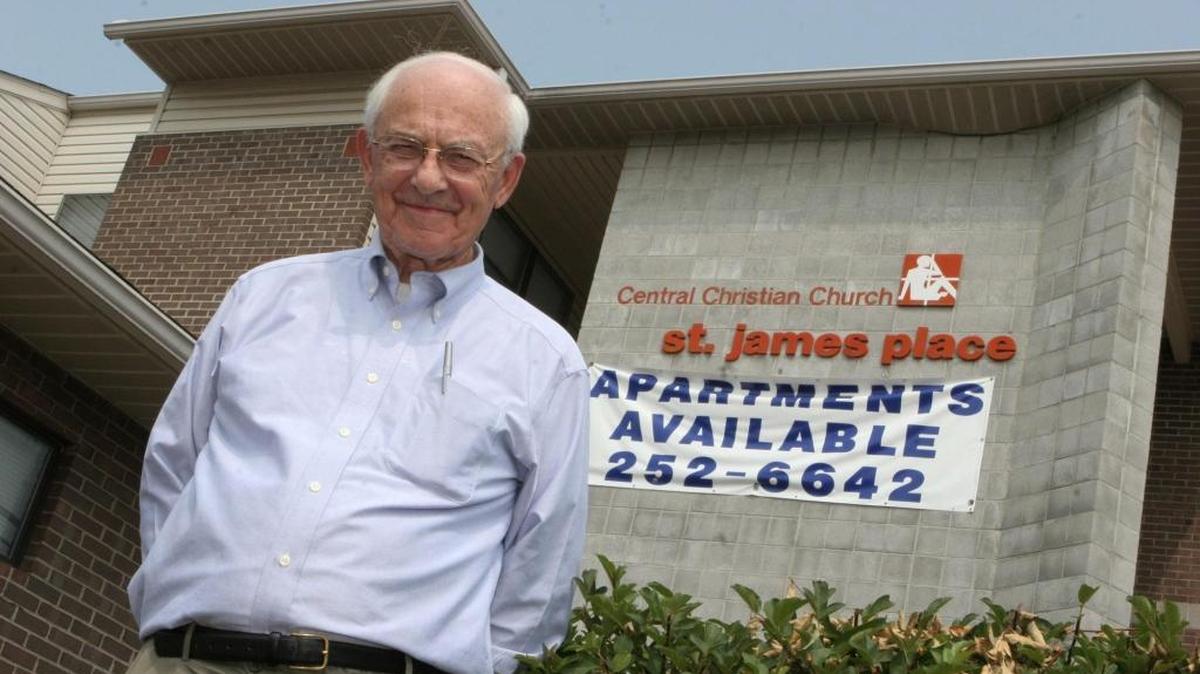 Bill Embry at St. James Place apartments on June 29, 2005.