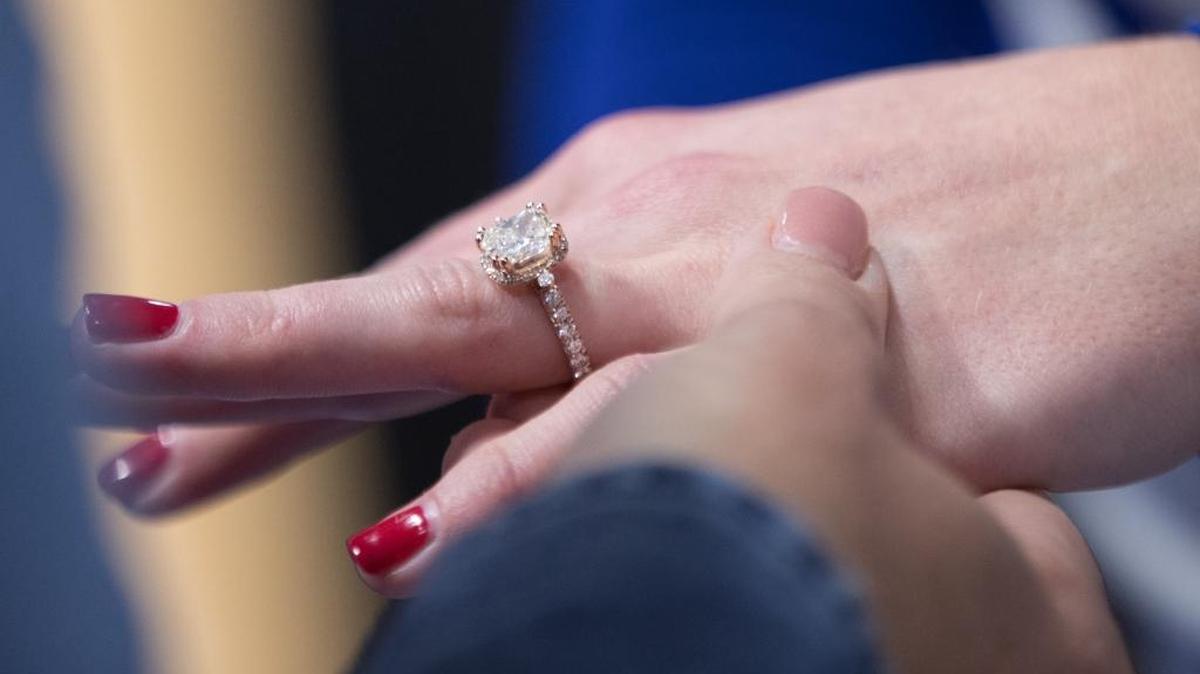 Engagement ring file photo.