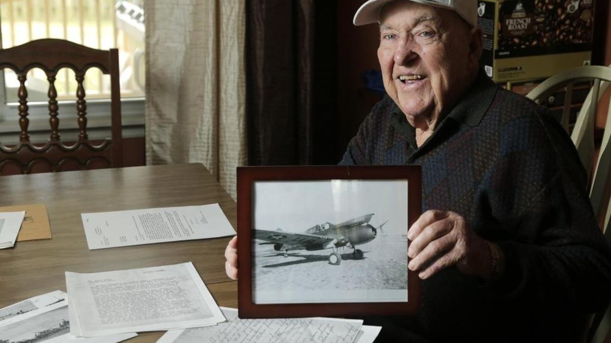 Charles Johnson, 84, of Wilmore, was inspired by his cousin, William Thomas Tudor, to become a pilot after Tudor died while serving in the Philippines during World War II. Tudor’s class ring from Henry Clay High School was later returned to the family.