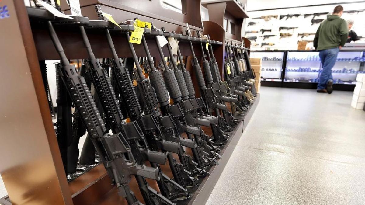 AR-15 pattern firearms for sale at Buds Gun Shop & Range, 1105 Industry Road in Lexington.