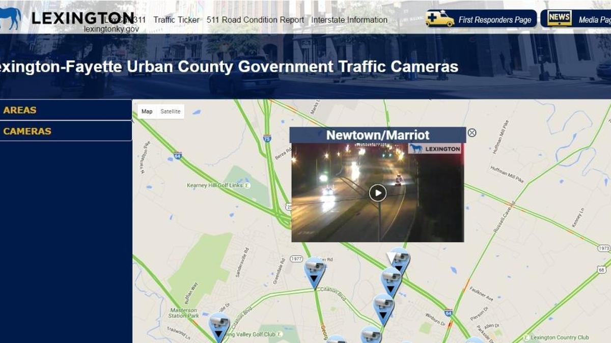 This is what the new traffic camera system’s footage looks like online.