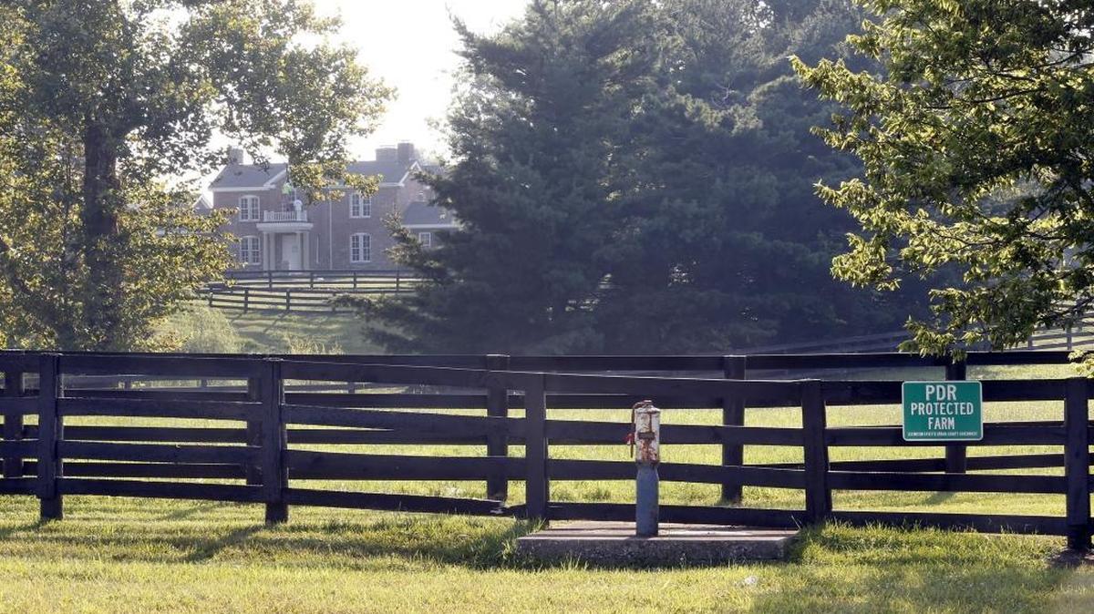 The house at Cobra Farm, 3030 Newtown Pike in Lexington, Ky., Wednesday, July 19 2017.