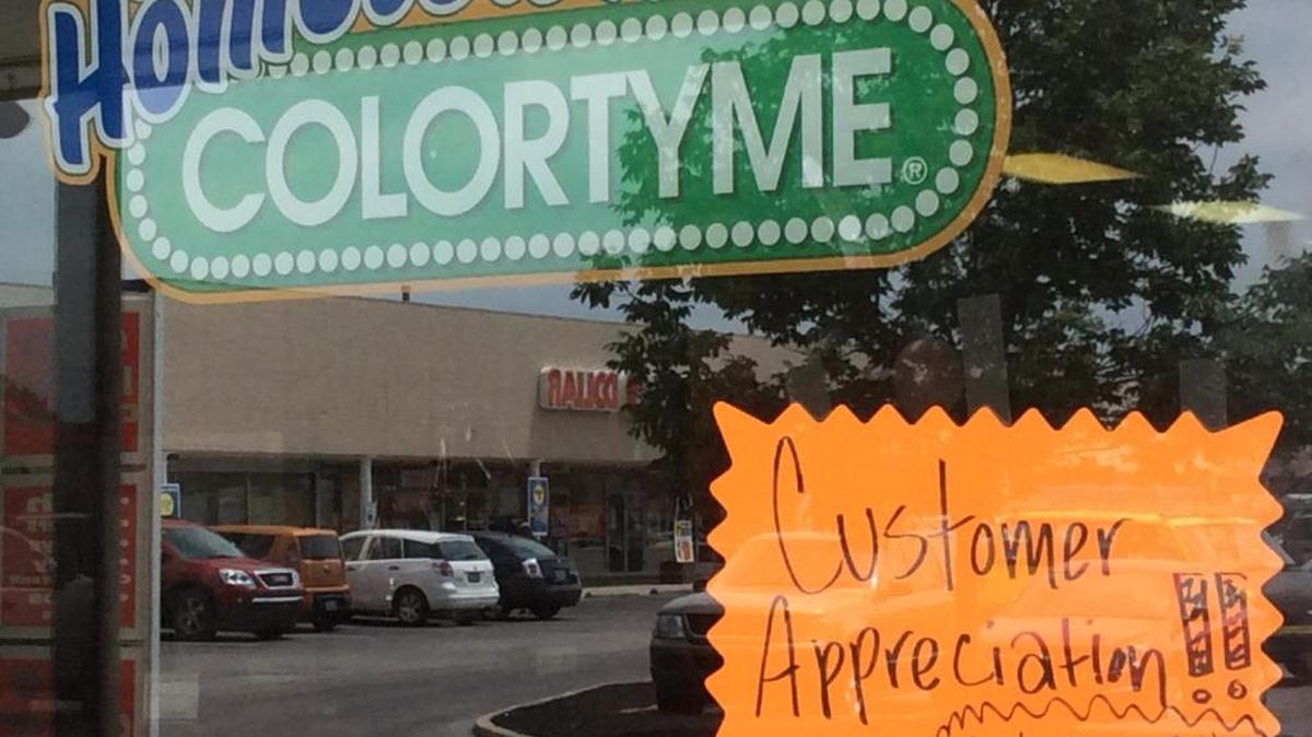 The Catholic Action Center’s Community Service Team has offered to host a cookout for ColorTyme customers this weekend. The manager said a crowd of people from the shelter ate the food for the store’s Customer Appreciation Day on Saturday.