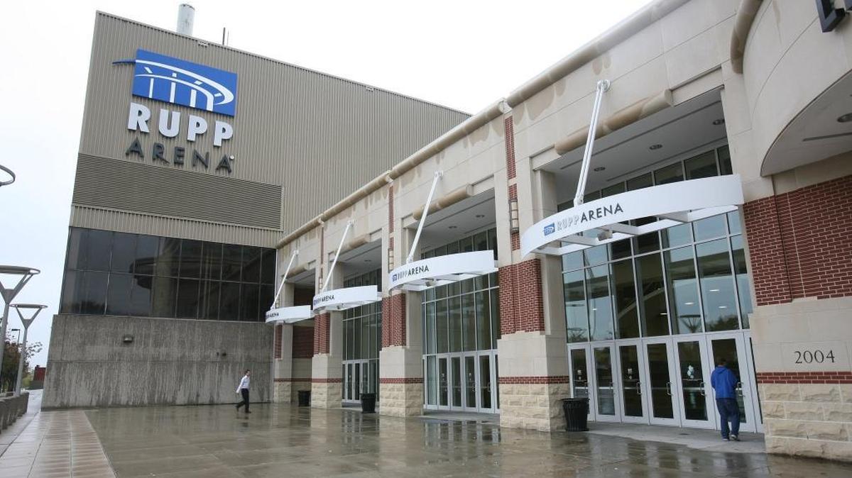 Rupp Arena is home to the Sweet Sixteen boys state high school basketball tournament.