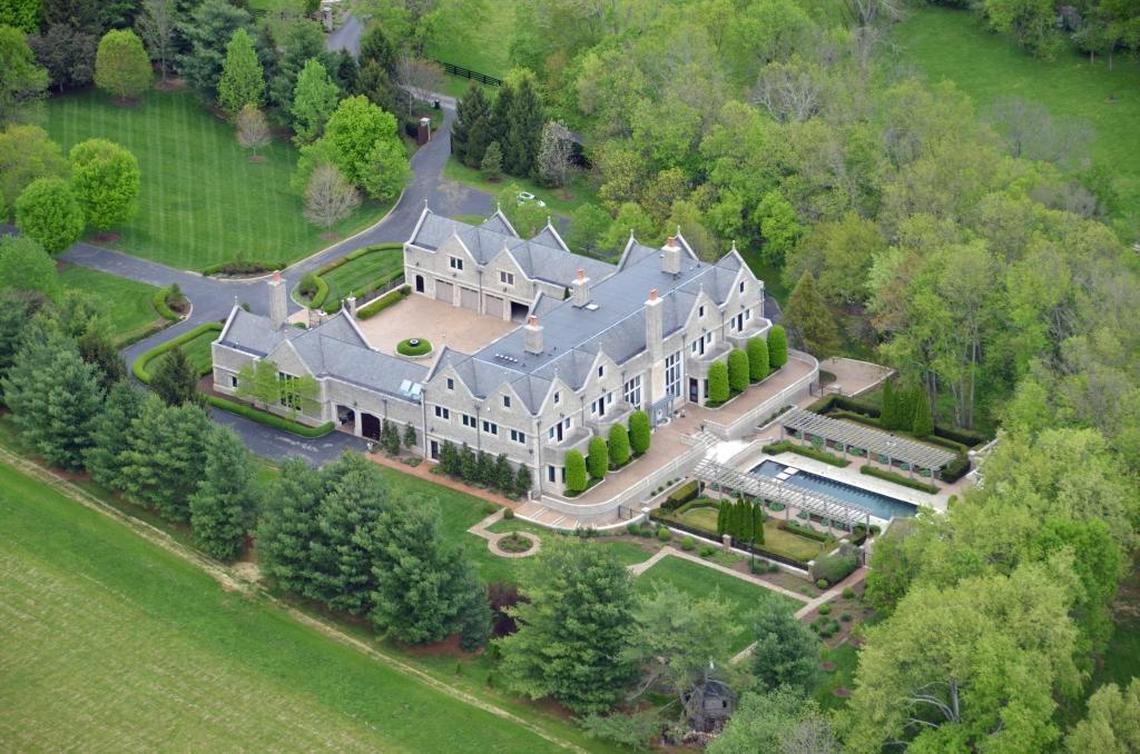 Aerial photo of 1202 Delong Place