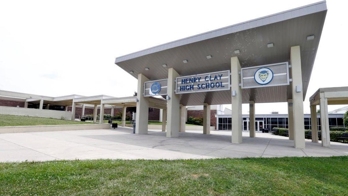 A student was charged with second-degree assault after an incident involving a paint scraper at Henry Clay High School Tuesday.