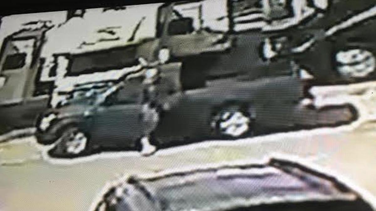 Lexington fire investigators are looking for information on the driver and pickup truck pictured. The driver is a person of interest in a fire that destroyed a $190,000 R.V.