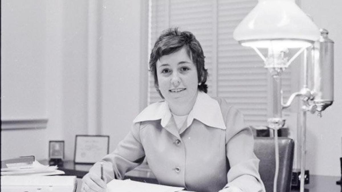 Julia Kurtz Tackett became Fayette County’s first female assistant commonwealth’s attorney in 1974.