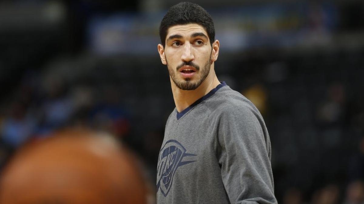 Oklahoma City Thunder center Enes Kanter spent a year hoping to play at the University of Kentucky.