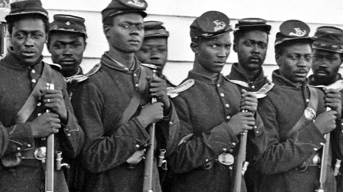 These men were among the African Americans who joined the Union Army at Camp Nelson during the Civil War to fight for their freedom.