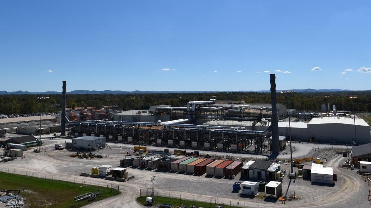 Deficient welds are being repaired at the Blue Grass Chemical Agent-Destruction Pilot Plant south of Richmond in Madison County. The plant is scheduled to start operations in 2020 and complete destruction of chemical weapons in 2023.