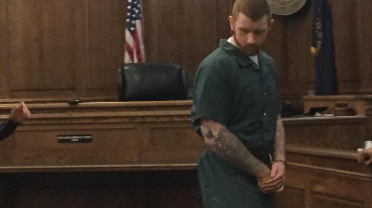 Daniel Keene, co-defendant in a Richmond murder case, appeared Thursday in Madison Circuit Court.
