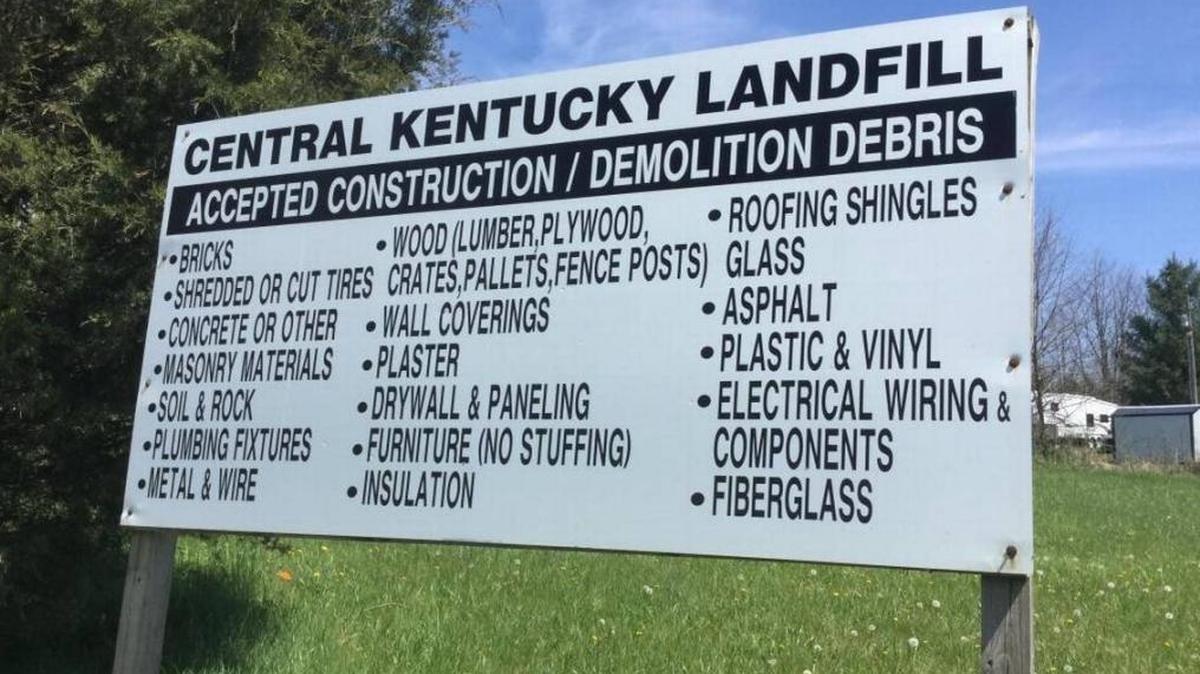 Waste Services of the Bluegrass has operated the Central Kentucky Landfill for more than 15 years on U.S. 25, north of Georgetown.