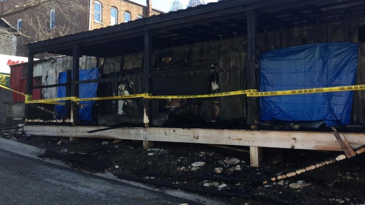 A fire early Thursday morning fire caused extensive damage to Red State Taps in downtown Georgetown. The cause has yet to be determined.
