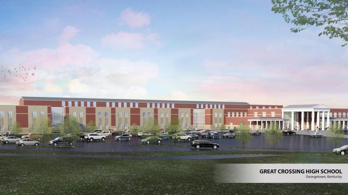 The proposed Great Crossing High School in Scott County has been delayed again.