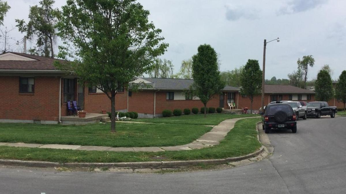 This neighborhood at the intersection of Poplar Street and Linden Drive in Versailles was the scene of a January shooting involving members of rival gangs, according to police records.