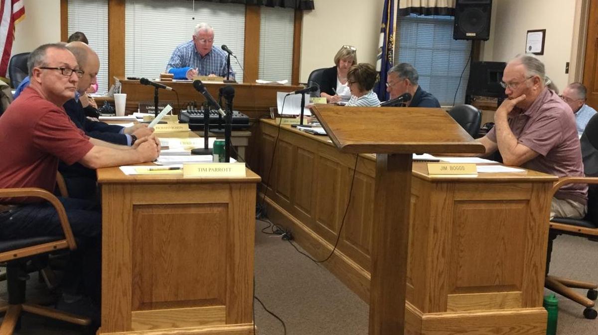 The Woodford County planning commission denied rezoning of land on the eastern edge of Versailles for a housing development.