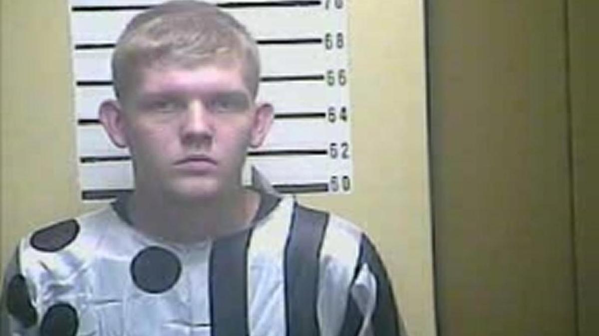 Jonathan A. Martin, 20, was arrested for disorderly conduct for walking around at night dressed in a creepy clown mask and costume in Middlesboro.
