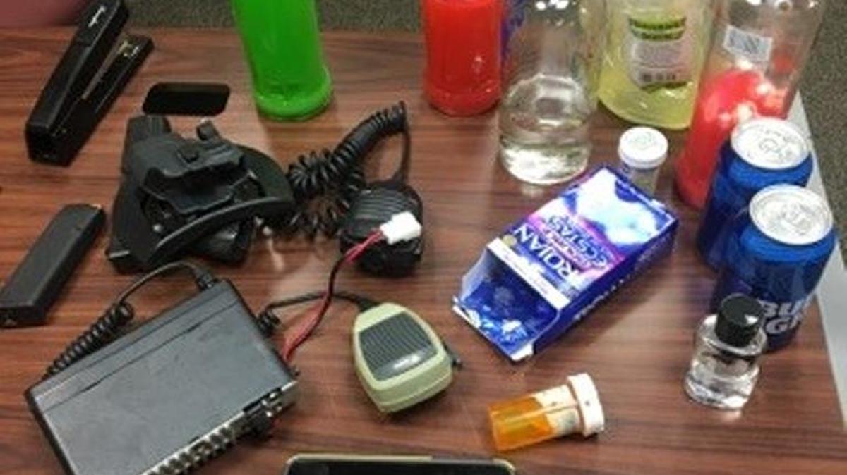 Laurel County sheriff’s deputies found these items found in the pickup truck belonging to Joshua Wagers.