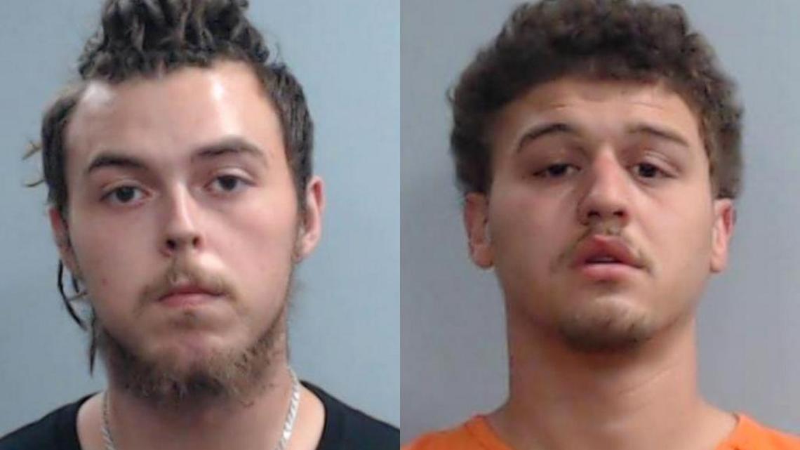 Dylan Capps, left, and Keegan Newton