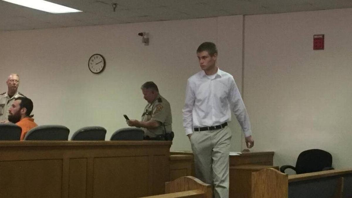Matthew Taylor Putty, 18, appeared in Scott District Court earlier this year. Putty and Benjamin W. Ross, 18, were indicted Friday on charges related to a fatal hit-and-run that killed 46-year-old Don Savage.