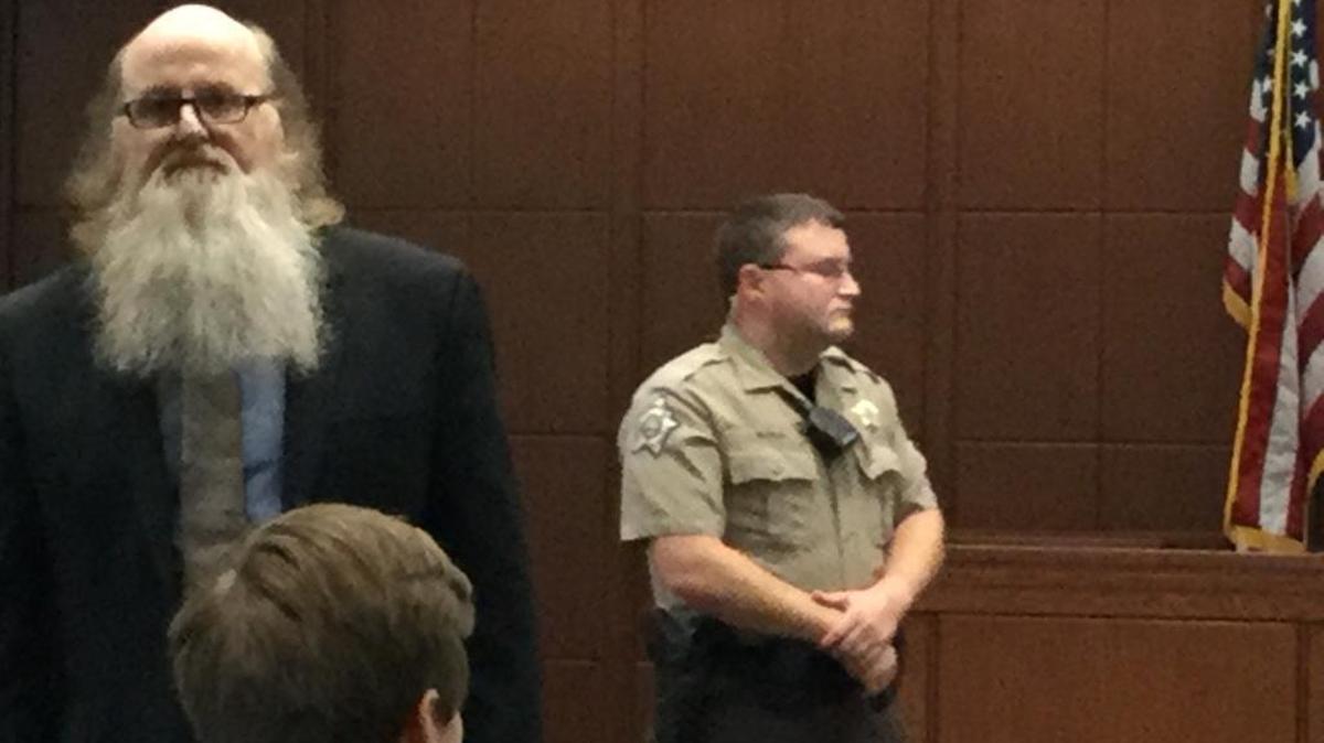 Paris Charles, now 60, left, was found guilty of murdering Goldia Massey, 50, and abusing her corpse. The jury recommended 35 years for the killing and a year for abuse of the corpse.