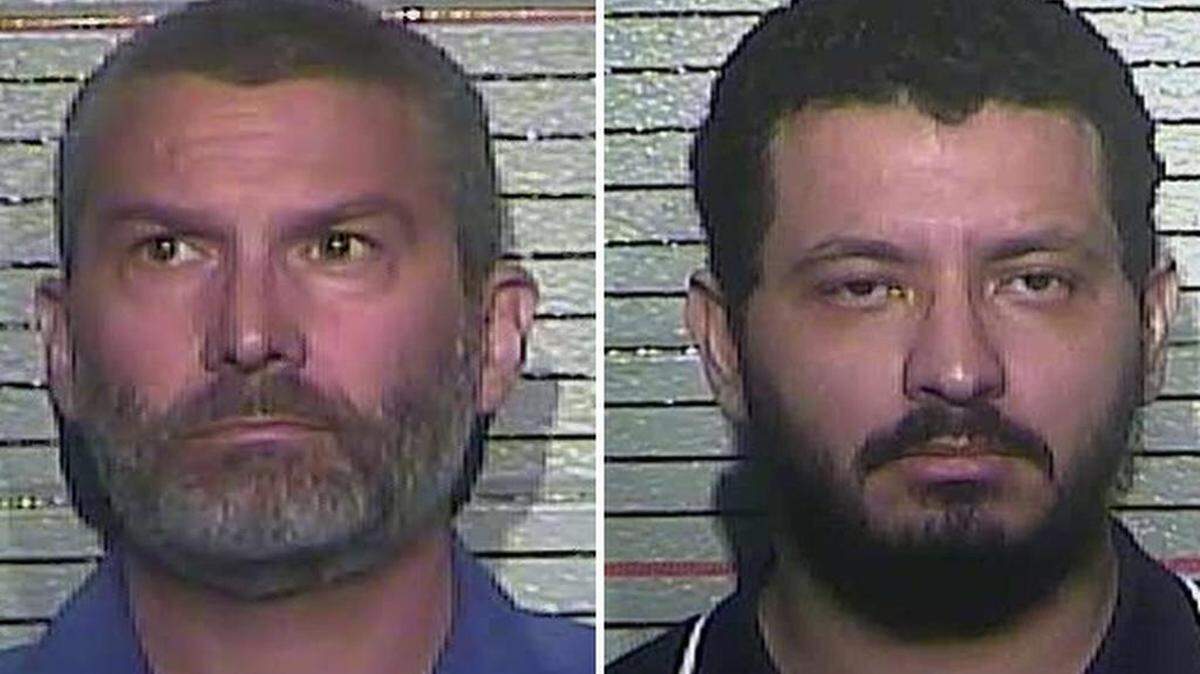 David James Brown, left, and Anwar Gamal Mohamed.