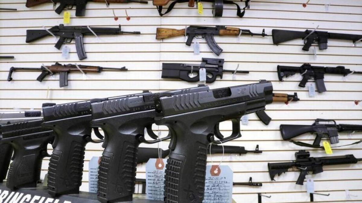 File photo of guns