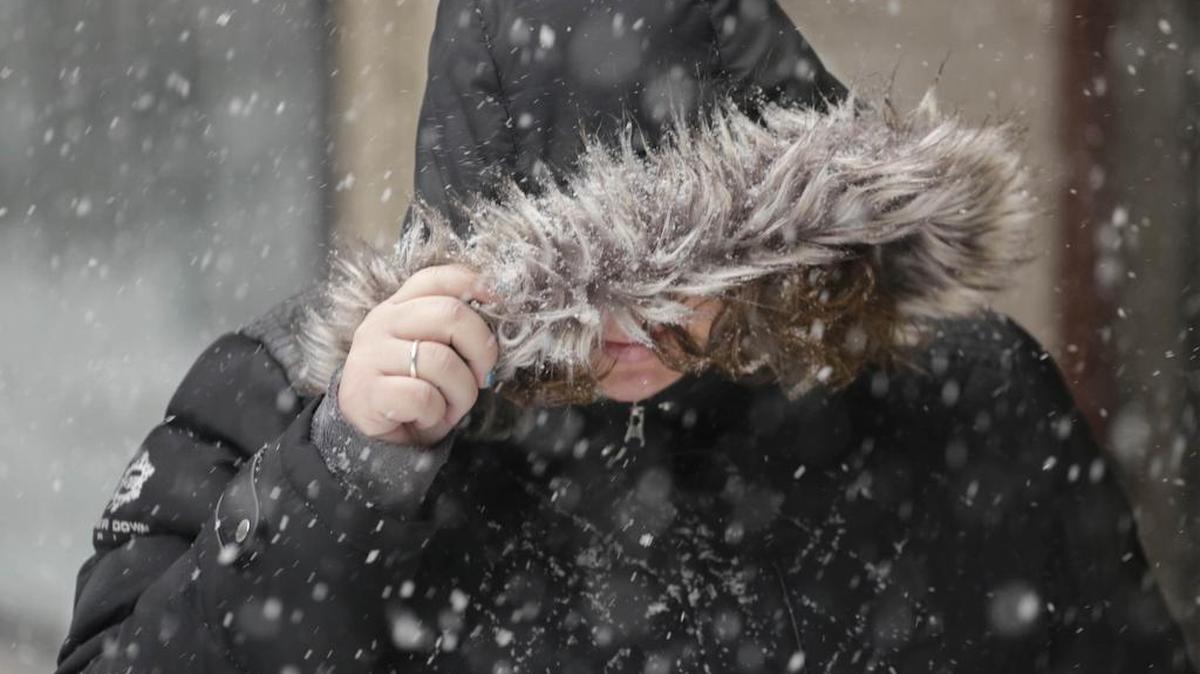 When it’s really really cold, keep as much of yourself covered as possible.