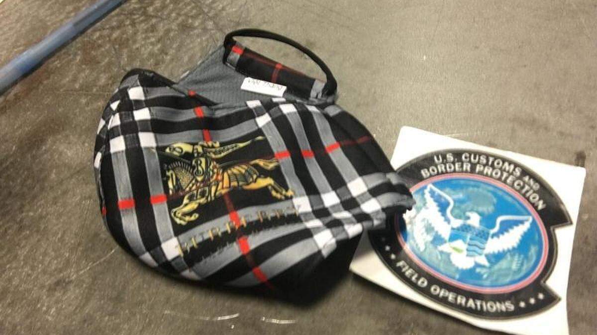 A shipment of fake COVID-19 face masks was seized in Louisville.