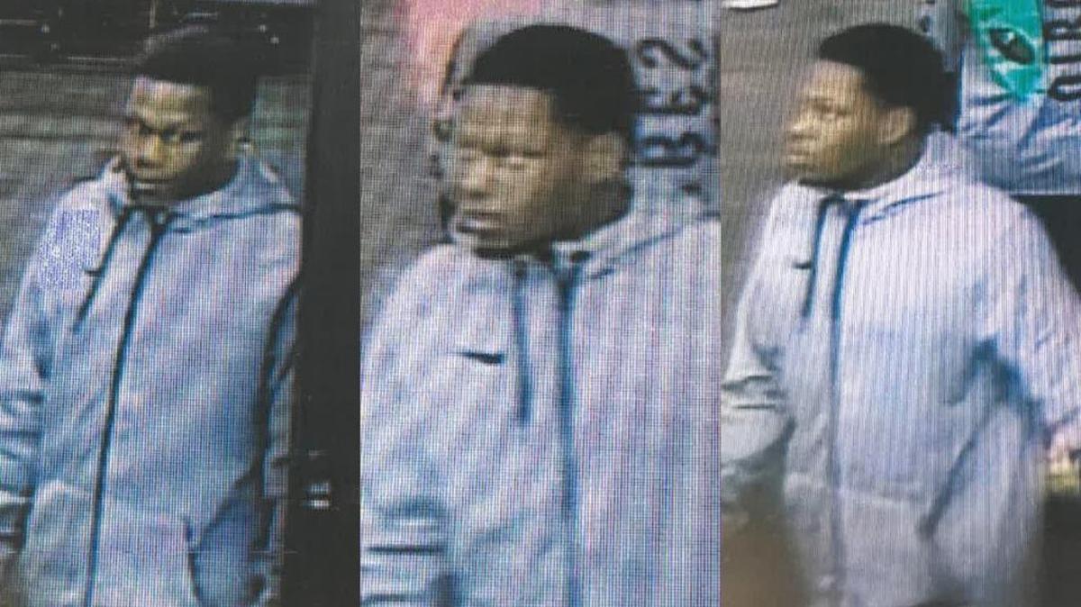 Stills from Kroger surveillance video of suspect who used stolen credit card.
