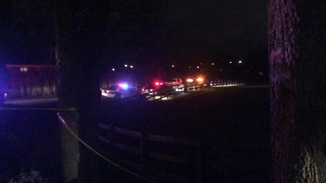 Police investigated the scene of a shooting on Faulkner Avenue in Lexington.