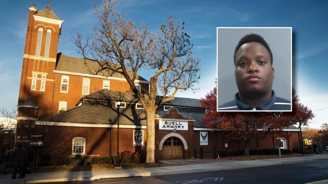 Diontre Davis was arrested Monday on charges of carrying a concealed weapon and criminal trespassing after allegedly bringing a gun into the University of Kentucky’s Buell Armory.