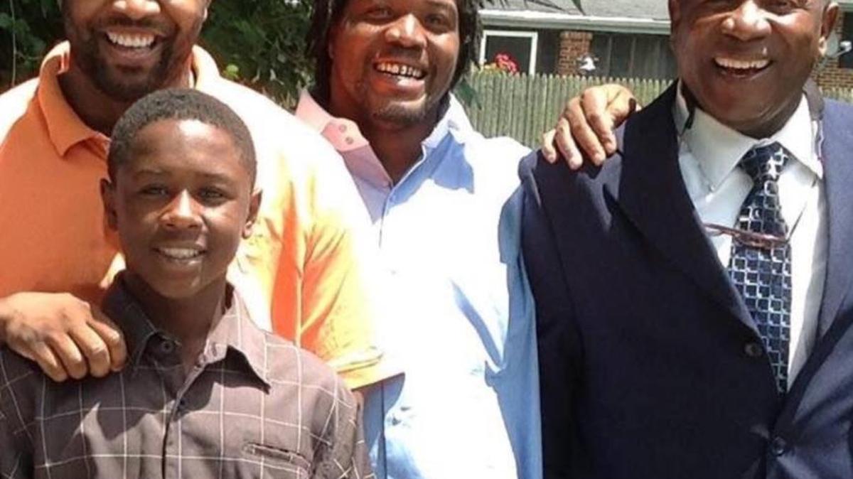 Robert Cowan, center, was shot to death on Jan. 14.