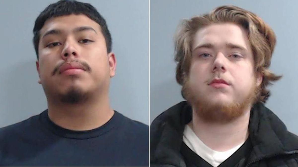 Fernando Bravo, left, and Ryland Fugate