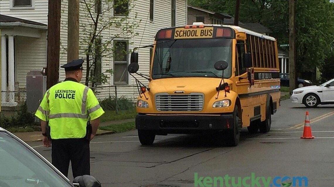 School bus carrying students hooks live power line | Lexington Herald ...