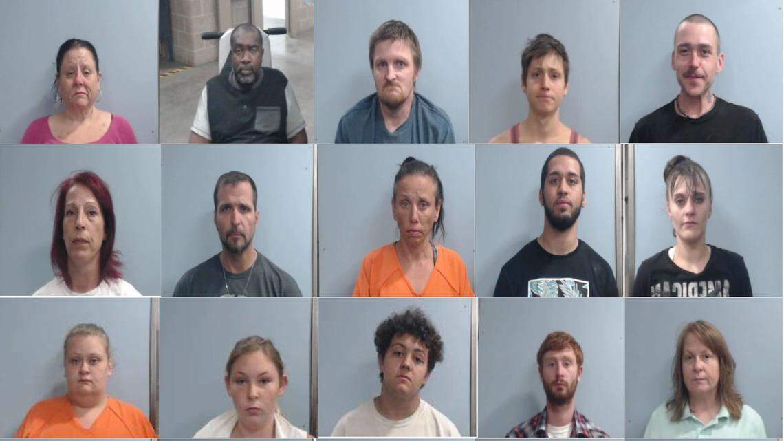 More than two dozen people were arrested and charged in a shoplifting crackdown at major retailers in Lexington.