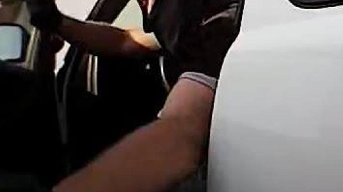 Officers from the Harrodsburg Police Department said they found this man dozing in the driver’s seat of a vehicle he had broken into at CC Auto Monday morning.