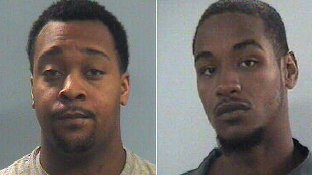 Chauncey Anthony Ingram, left, and Sayvon Azell Thompson