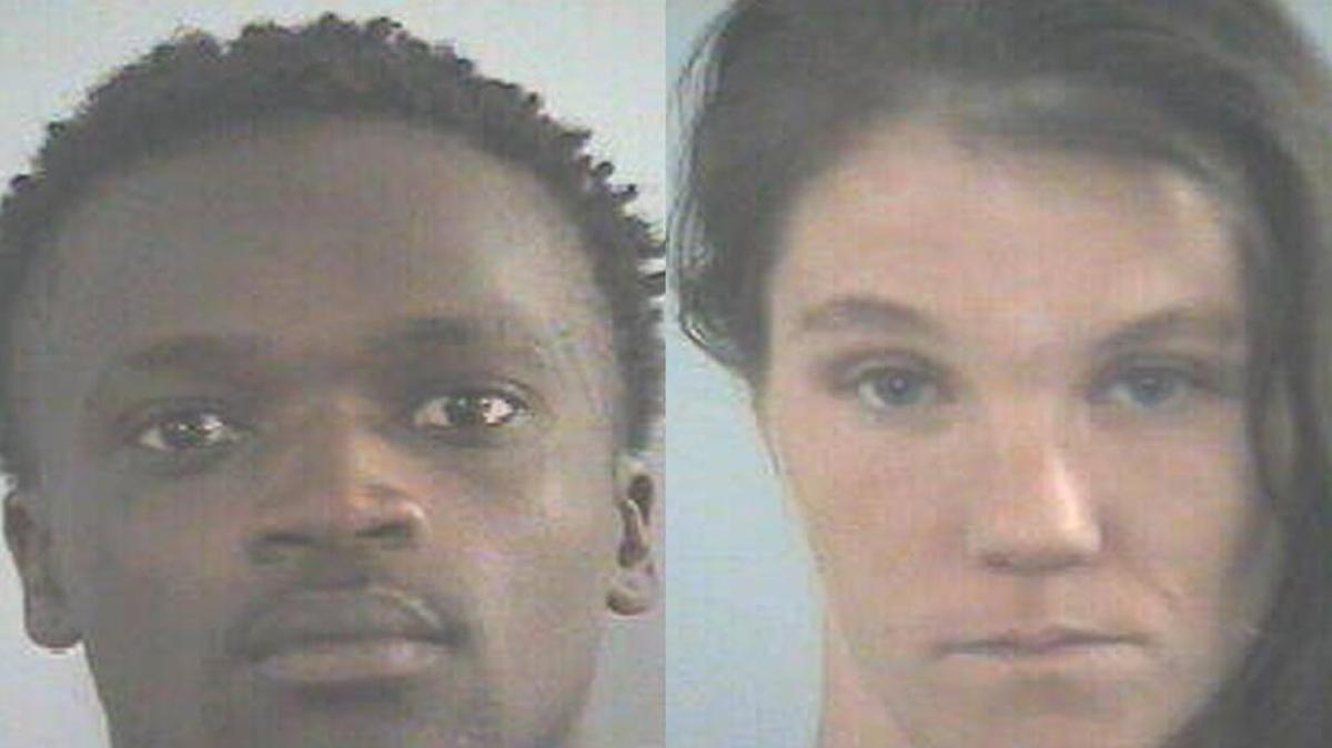 Jeremy Harris, left, and Christie Hanley