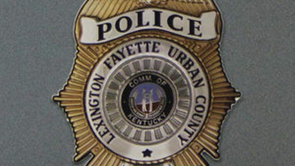 Lexington police badge