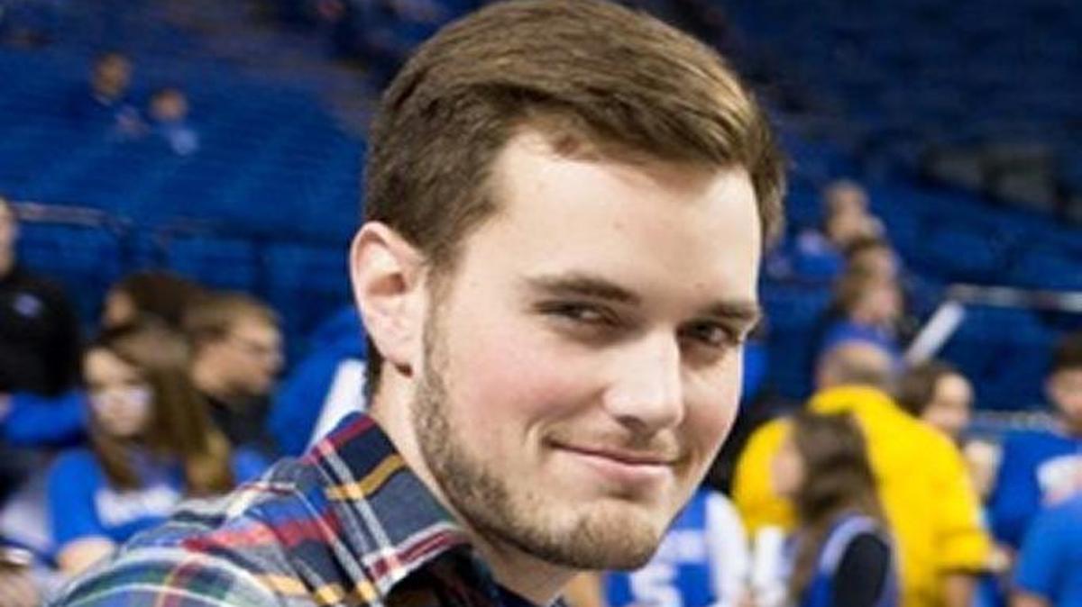 Jonathan Krueger, who worked for the campus newspaper, was at a University of Kentucky game Jan. 20, 2015, when this picture was taken.